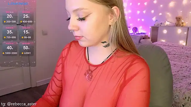 RebeccaAster online show from February 2026 04:40:02 PM