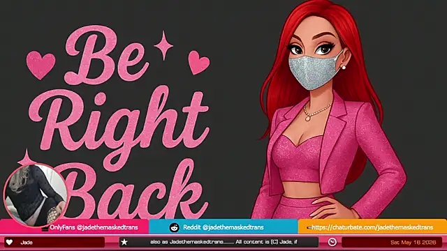 jadethemaskedtrans online show from May 2026 10:50:03 PM