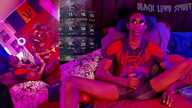 BlackLewdSpidey online show from February 2025 07:40:02 AM
