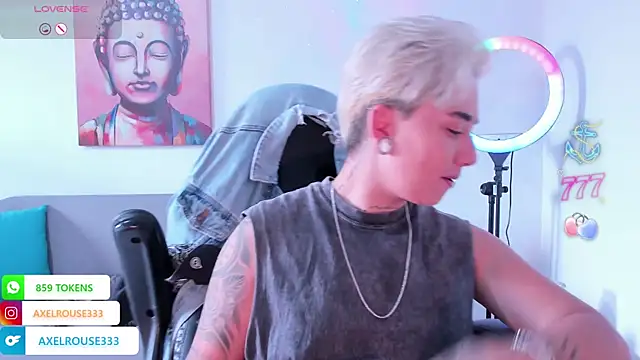 AxelRouse3 online show from April 2026 05:07:02 PM