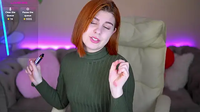 GingerPinky online show from March 2026 02:03:02 PM