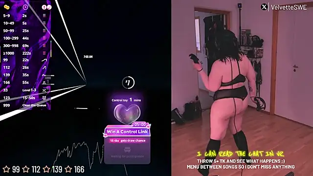 Snapshot of VelvetteSWE chatting on June 2026 05:56:02 AM VelvetteSWE online show from June 2026 05:56:02 AM