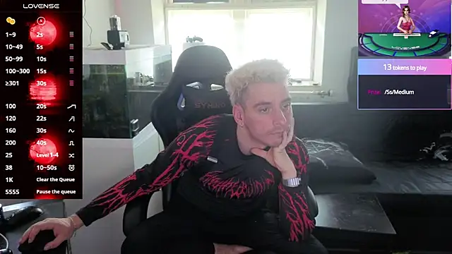 Rayzel White online show from June 2026 01:34:02 PM
