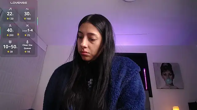 Melannyy V online show from April 2026 12:36:01 PM