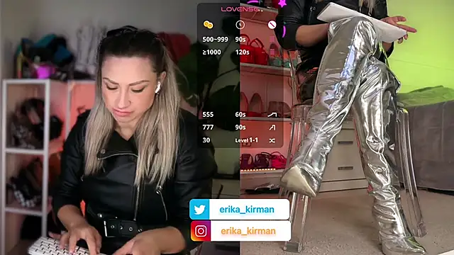 Erika Kirman online show from February 2026 10:53:02 AM