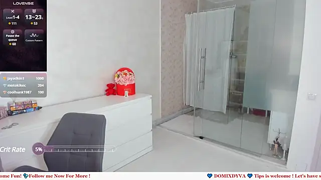 Domixdyva online show from March 2025 05:34:02 PM