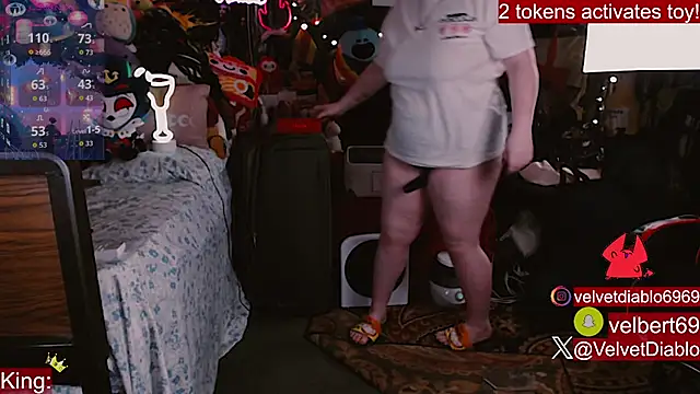 VelvetDiablo online show from July 2026 12:17:01 AM