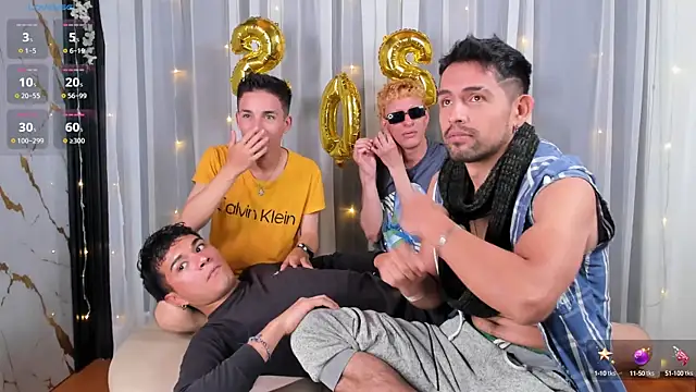 EuphoriaBoys online show from January 2025 07:40:01 PM
