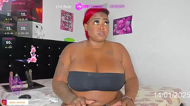 Snapshot of SWEETVICKY_XX chatting on January 2025 08:04:01 PM SWEETVICKY XX online show from January 2025 08:04:01 PM