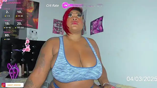 Snapshot of SWEETVICKY_XX chatting on March 2025 02:21:02 PM SWEETVICKY XX online show from March 2025 02:21:02 PM