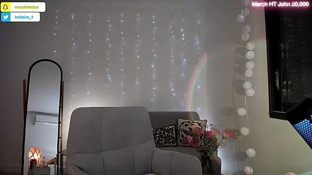 ImKeira online show from March 2026 08:37:01 PM