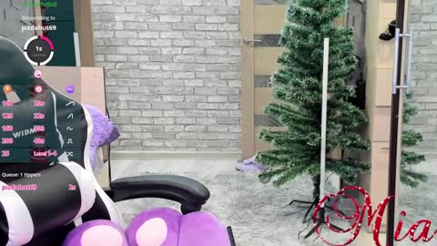 Snapshot of 666mia666 chatting on December 2024 12:49:02 PM Mia my pvt is open and lovense is active online show from December 2024 12:49:02 PM