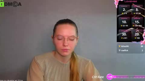 Snapshot of _lysafeta_ chatting on January 2025 04:05:01 AM Welcome guys  Pleasure to see you all here  My name is Lysafeta and MichaelaTip menu is active Private is open  online show from January 2025 04:05:01 AM