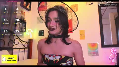 Snapshot of aaron_darkus chatting on October 2025 11:25:02 PM Aaron online show from October 2025 11:25:02 PM