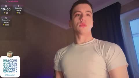 Hi Im Adam Glad to see u here 3 And its my first day online show from January 2025 09:59:01 AM