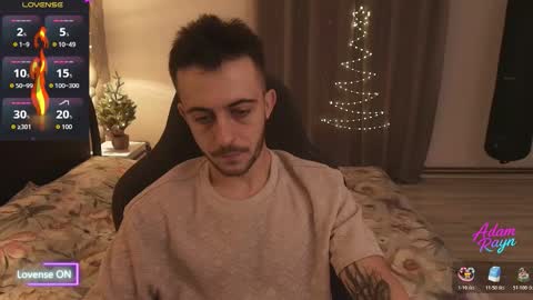 Adam Rayn online show from December 2025 07:30:02 PM