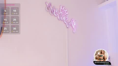 A D D I S O N  online show from February 2025 10:19:02 PM