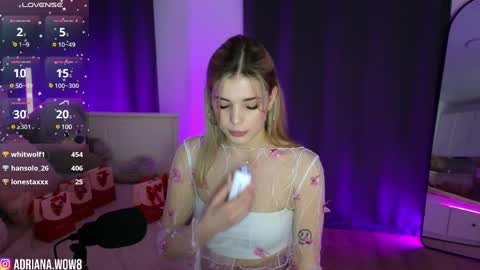 Snapshot of adrianawow1 chatting on February 2025 12:30:02 AM adrianawow1 online show from February 2025 12:30:02 AM