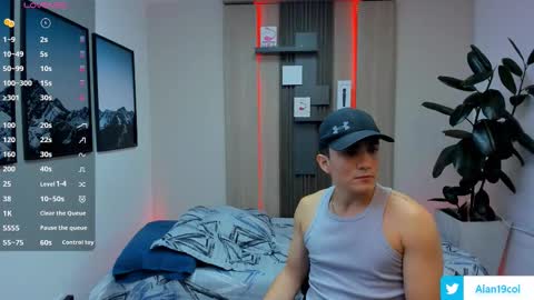 Snapshot of alan_nd_kevin chatting on February 2026 07:01:02 PM Alan Kevin can we reach 100 thumbs up please guys online show from February 2026 07:01:02 PM