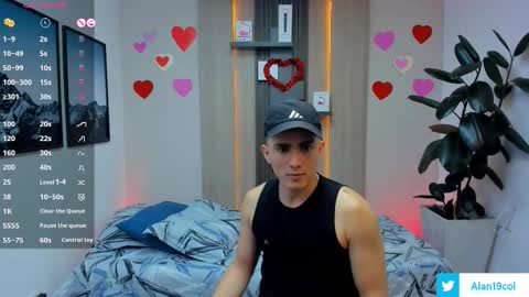 Snapshot of alan_nd_kevin chatting on February 2026 07:06:02 PM Alan Kevin can we reach 100 thumbs up please guys online show from February 2026 07:06:02 PM