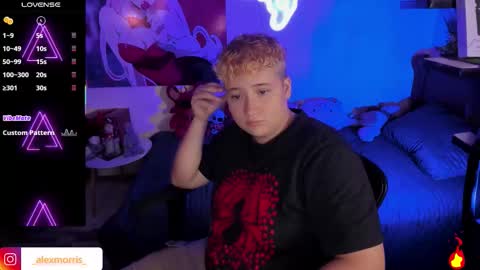 Snapshot of alexxxmorris chatting on October 2025 08:56:01 AM ALEXXX MORRIS online show from October 2025 08:56:01 AM