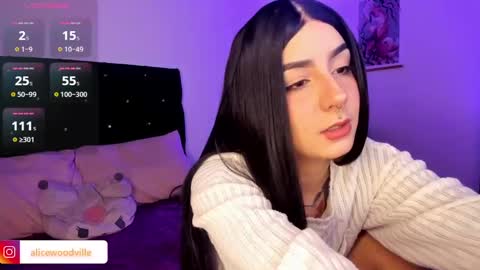 Snapshot of alicewoodville chatting on December 2024 02:41:01 AM Alice online show from December 2024 02:41:01 AM