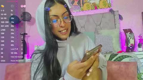 Snapshot of andromedashine chatting on October 2025 07:30:01 AM vero paez online show from October 2025 07:30:01 AM