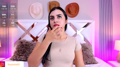 Snapshot of anniemorgan01 chatting on January 2025 04:04:01 PM Annieliss online show from January 2025 04:04:01 PM