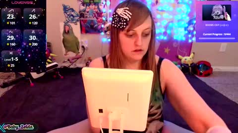 Snapshot of babyzelda chatting on January 2025 04:14:02 AM BabyZelda online show from January 2025 04:14:02 AM