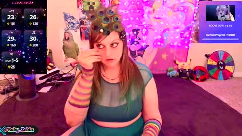 Snapshot of babyzelda chatting on February 2025 11:34:01 AM BabyZelda online show from February 2025 11:34:01 AM
