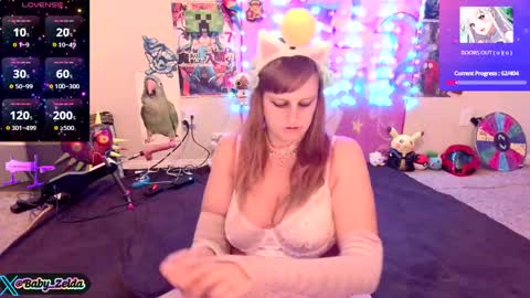 Snapshot of babyzelda chatting on October 2025 06:11:01 AM BabyZelda online show from October 2025 06:11:01 AM