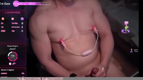 Barenaked boy online show from March 2025 10:08:02 PM