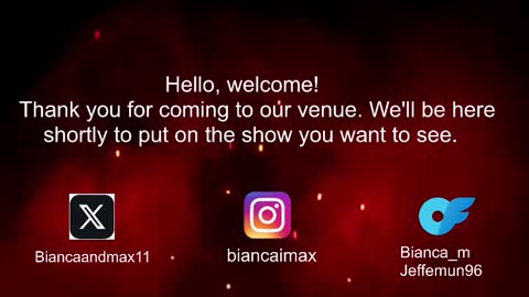 bianca and maxwell online show from September 2025 12:59:02 PM