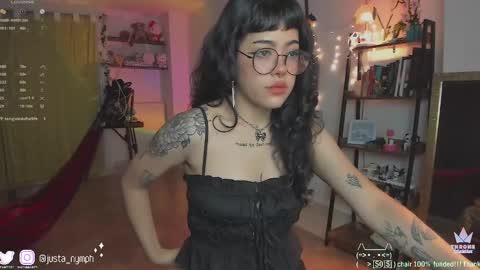   Im Nym  Justa nymph on twitter and IG online show from February 2025 03:09:01 AM