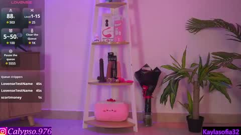 Snapshot of calypso_and_ge1 chatting on February 2025 09:48:01 PM Calypso and Kayla online show from February 2025 09:48:01 PM