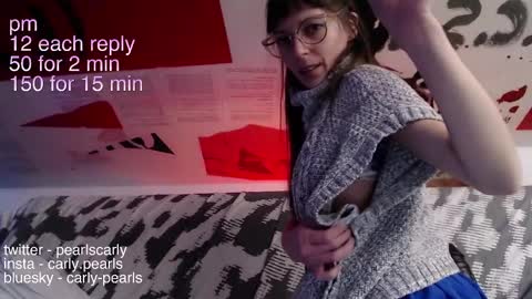 Carly Pearls online show from February 2025 01:40:01 AM