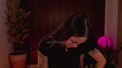 Snapshot of carolinerousev chatting on April 2026 07:55:02 PM carol online show from April 2026 07:55:02 PM