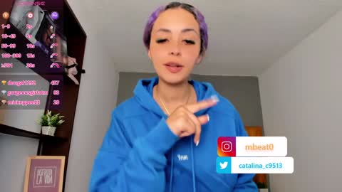 Snapshot of catalina_clark chatting on January 2025 06:40:01 PM Catalina online show from January 2025 06:40:01 PM