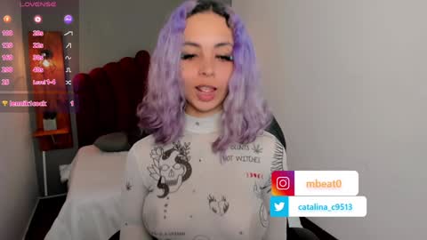 Snapshot of catalina_clark chatting on January 2025 12:31:02 PM Catalina online show from January 2025 12:31:02 PM