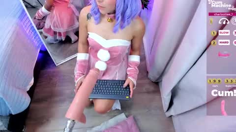 Snapshot of charloottee_1 chatting on February 2025 06:30:01 AM Char 3  Lets go for the 100 Thumb-Up   online show from February 2025 06:30:01 AM
