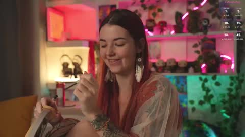 Snapshot of charmings_054 chatting on March 2025 05:38:01 PM Belle and Miley online show from March 2025 05:38:01 PM