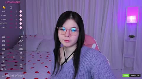 Snapshot of clairefaers chatting on January 2025 09:56:01 AM Claire Faers online show from January 2025 09:56:01 AM