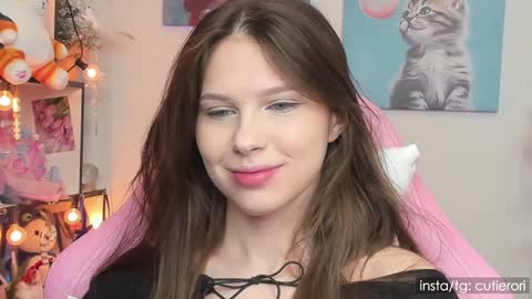 Snapshot of cutierori chatting on January 2025 02:09:01 AM Rori  Instagram cutierori  online show from January 2025 02:09:01 AM