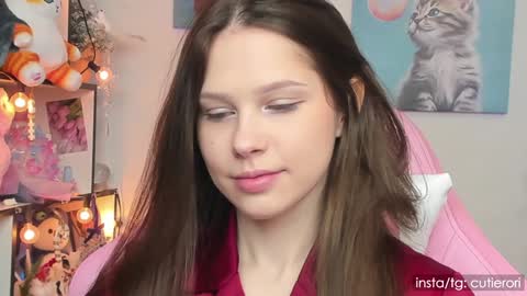 Snapshot of cutierori chatting on January 2025 05:07:02 AM Rori  Instagram cutierori  online show from January 2025 05:07:02 AM