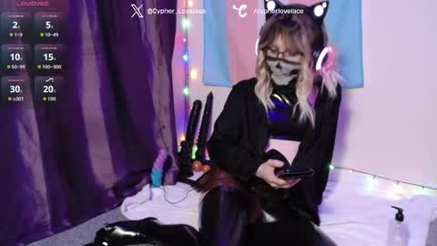 cypherlovelace online show from October 2025 07:56:02 PM