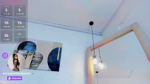 Snapshot of eliizabeth_roberts chatting on February 2025 08:06:02 AM E L I I Z A B E T H online show from February 2025 08:06:02 AM