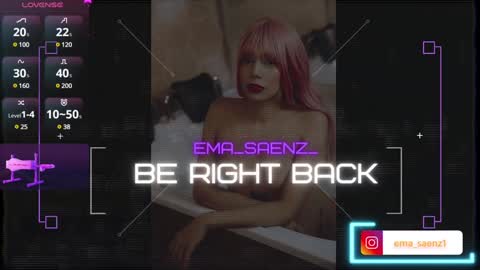 Snapshot of ema_saenz_ chatting on January 2025 07:15:01 AM Sofia online show from January 2025 07:15:01 AM