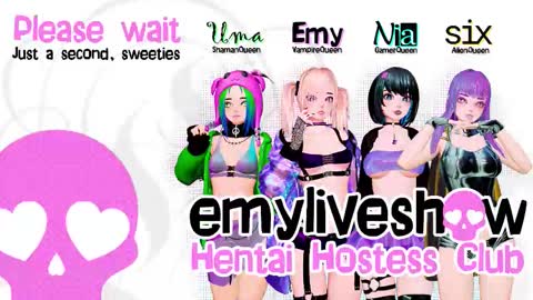 Snapshot of emyliveshow chatting on February 2026 03:08:02 PM Hentai Hostess Club online show from February 2026 03:08:02 PM