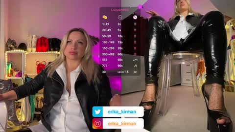 Erika      online show from January 2025 05:55:01 PM