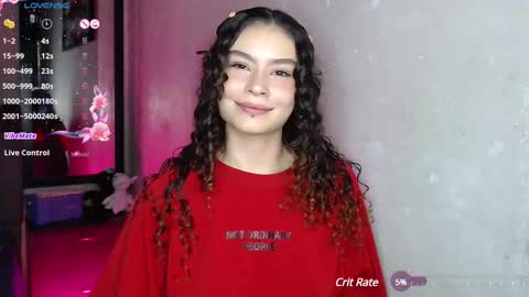Snapshot of girlonhotflames chatting on February 2025 11:33:01 AM LananaSofia and Boy online show from February 2025 11:33:01 AM